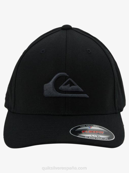 negro gorro flexfit montaña y olas D6T4D1434 hombres Quiksilver