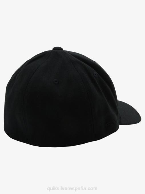 negro gorro flexfit montaña y olas D6T4D1434 hombres Quiksilver