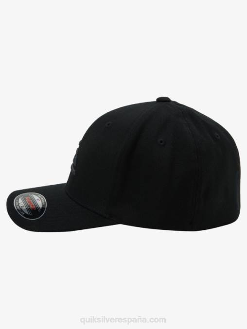 negro gorro flexfit montaña y olas D6T4D1434 hombres Quiksilver