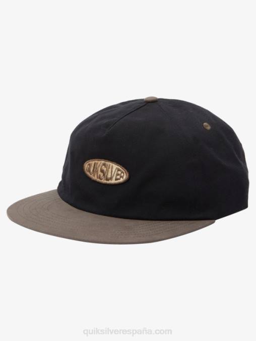 negro/negro azabache gorra de beisbol zinger D6T4D604 hombres Quiksilver