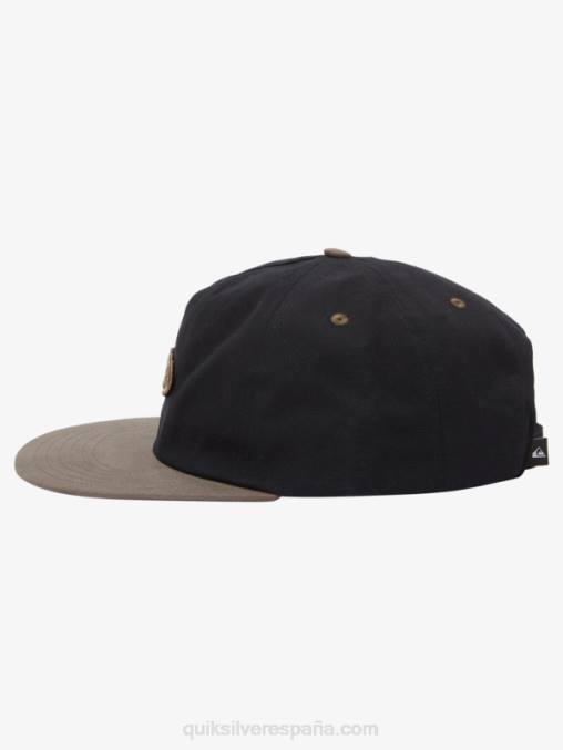 negro/negro azabache gorra de beisbol zinger D6T4D604 hombres Quiksilver