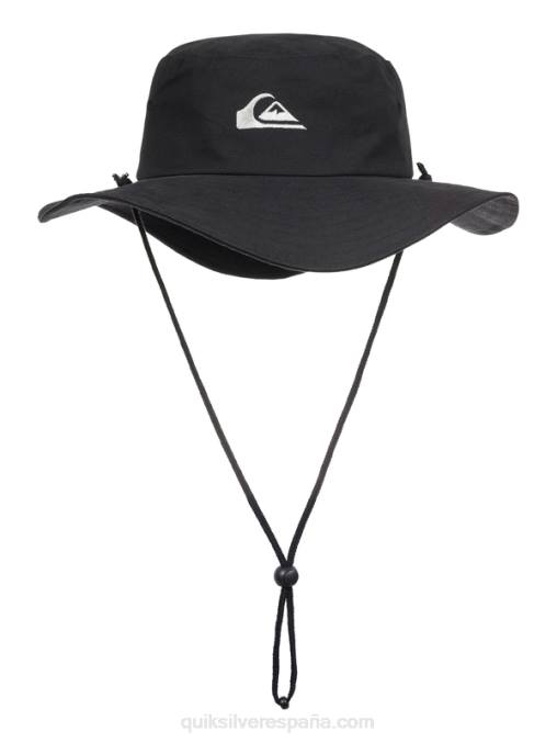 negro sombrero boonie safari bushmaster D6T4D1520 hombres Quiksilver