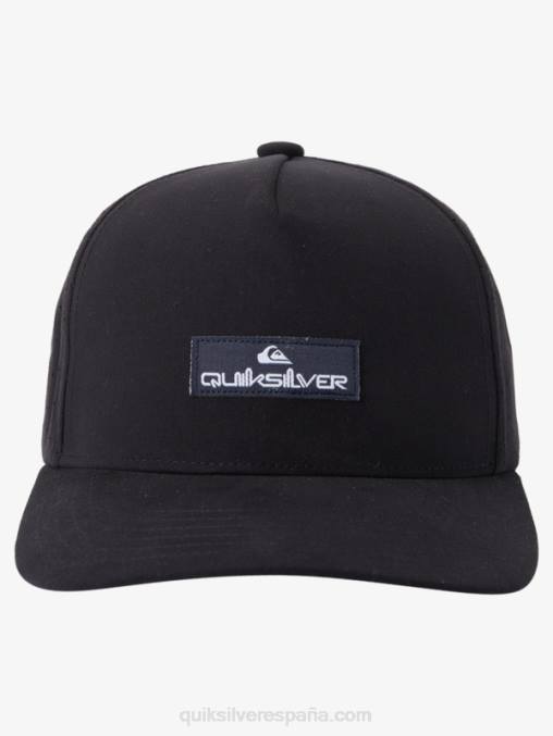 negro sombrero de camionero de aguijón D6T4D1685 hombres Quiksilver