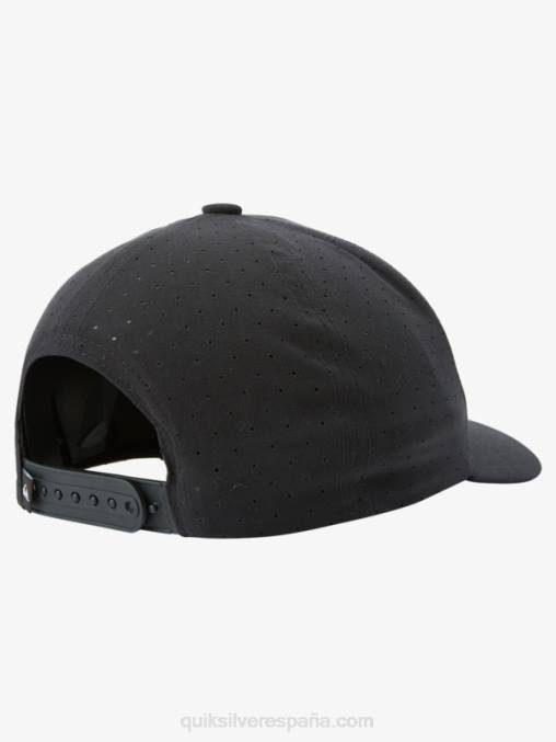 negro sombrero de camionero de aguijón D6T4D1685 hombres Quiksilver