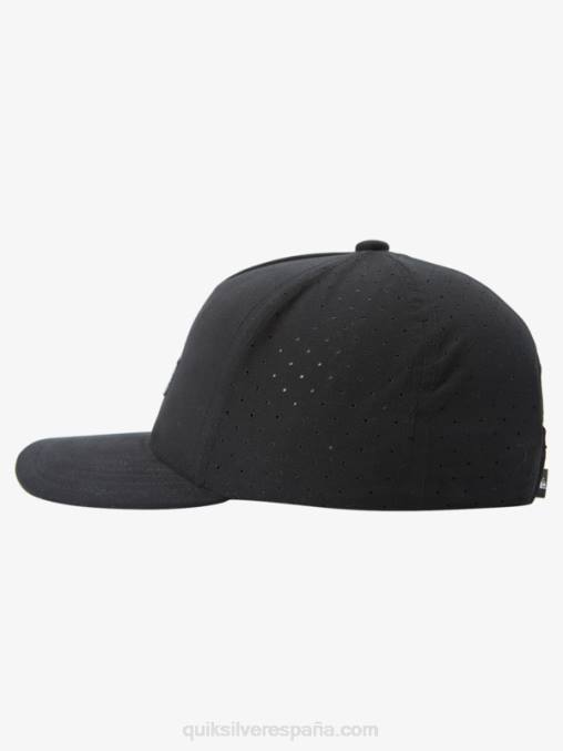negro sombrero de camionero de aguijón D6T4D1685 hombres Quiksilver