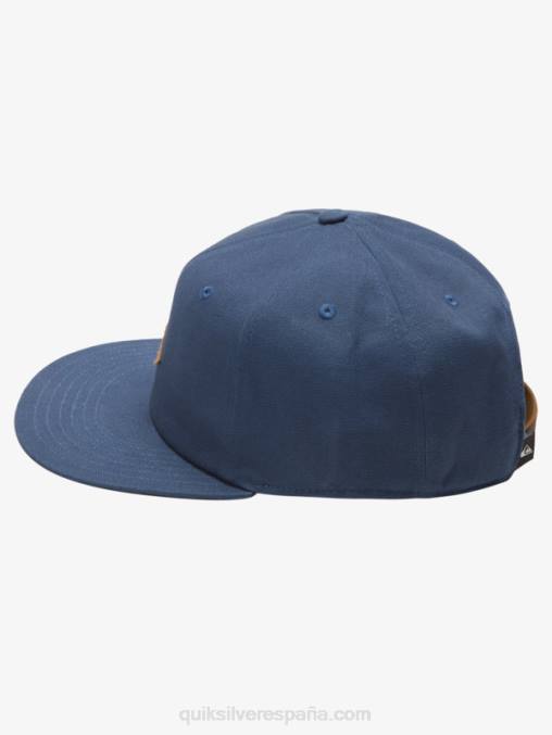 pizarra oscura gorra snapback con gas D6T4D1643 hombres Quiksilver