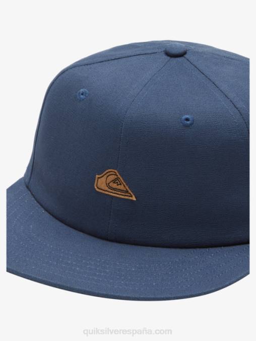 pizarra oscura gorra snapback con gas D6T4D1643 hombres Quiksilver