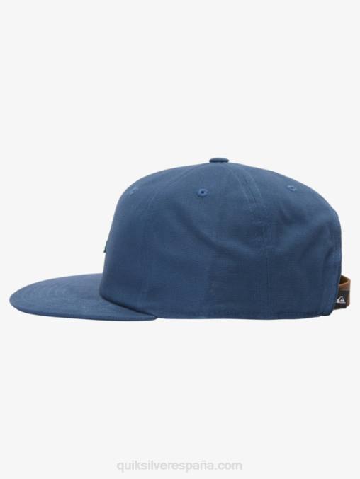 pizarra oscura gorra snapback con gas D6T4D1643 hombres Quiksilver