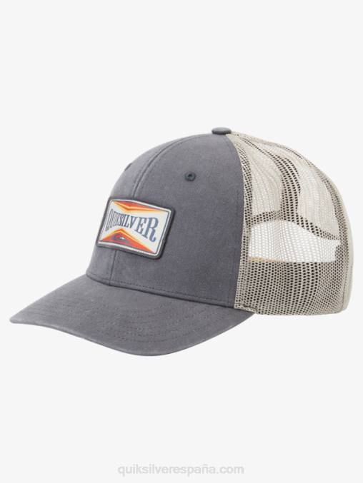 puerta de Hierro sombrero de camionero arrastrero D6T4D438 hombres Quiksilver