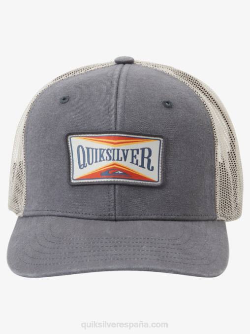 puerta de Hierro sombrero de camionero arrastrero D6T4D438 hombres Quiksilver