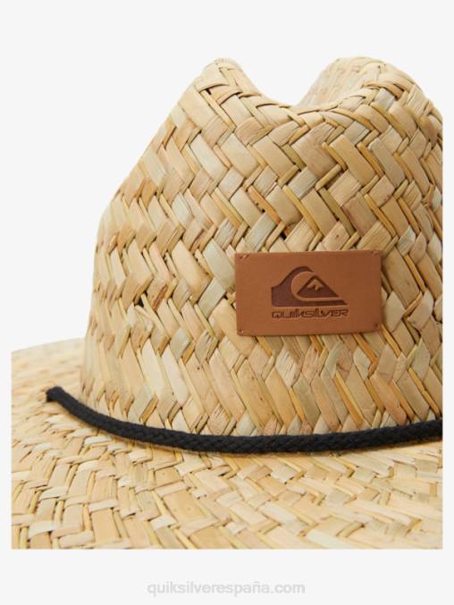 río azul sombrero de paja salvavidas forastero D6T4D387 hombres Quiksilver