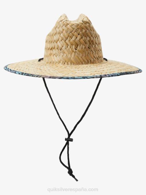 río azul sombrero de paja salvavidas forastero D6T4D387 hombres Quiksilver