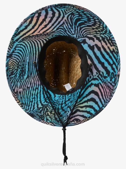 río azul sombrero de paja salvavidas forastero D6T4D387 hombres Quiksilver