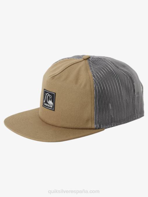 tomillo sombrero de camionero de una sola aleta D6T4D1715 hombres Quiksilver