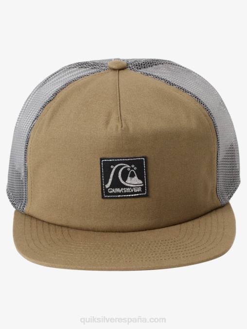 tomillo sombrero de camionero de una sola aleta D6T4D1715 hombres Quiksilver