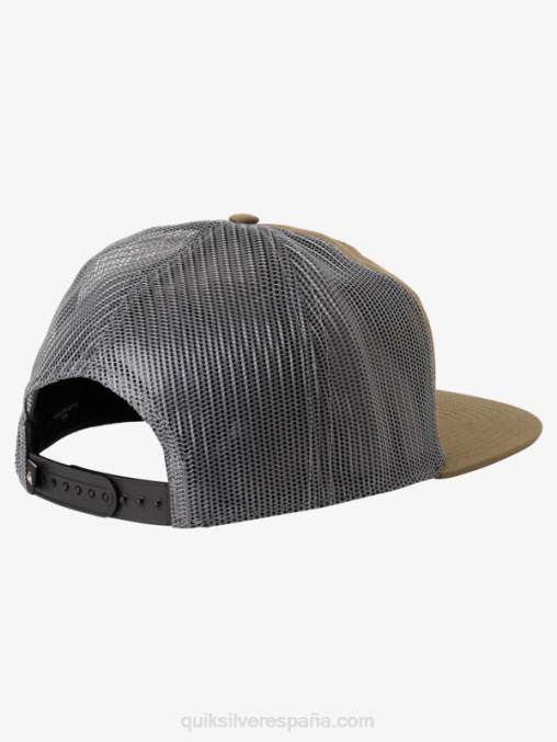tomillo sombrero de camionero de una sola aleta D6T4D1715 hombres Quiksilver