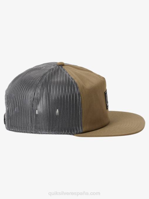 tomillo sombrero de camionero de una sola aleta D6T4D1715 hombres Quiksilver