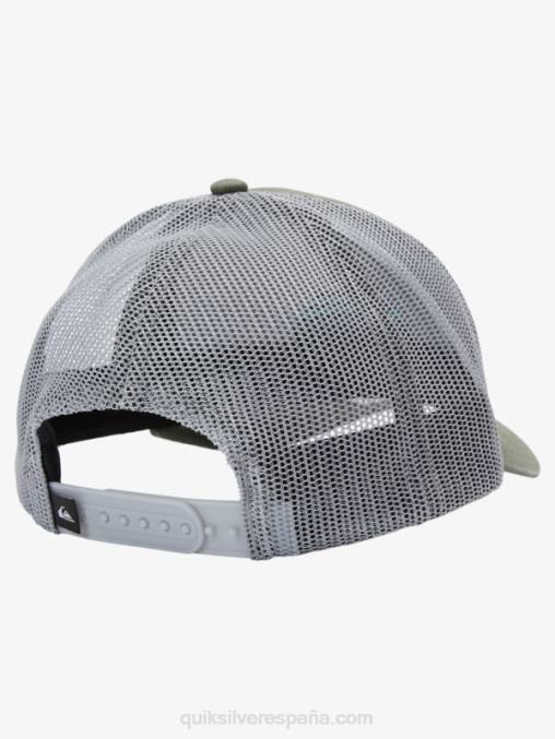 trébol de cuatro hojas gorra de camionero con larguero D6T4D1195 hombres Quiksilver