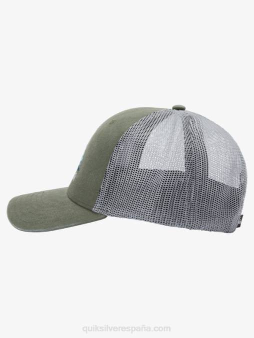trébol de cuatro hojas gorra de camionero con larguero D6T4D1195 hombres Quiksilver