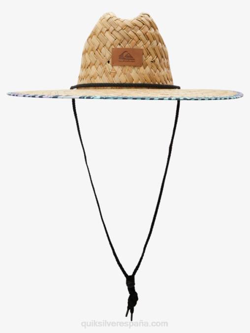 vaso de playa sombrero de paja salvavidas forastero D6T4D388 hombres Quiksilver