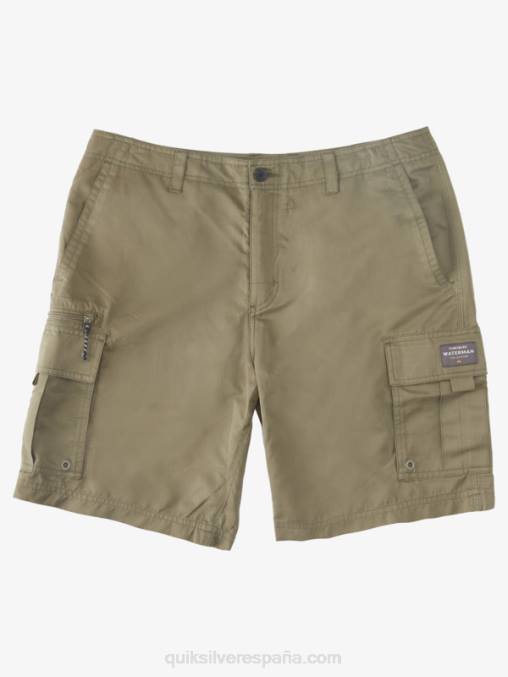 aceituna polvorienta Pantalones cortos Waterman Maldive Atoll Cargo 20 D6T4D787 hombres Quiksilver