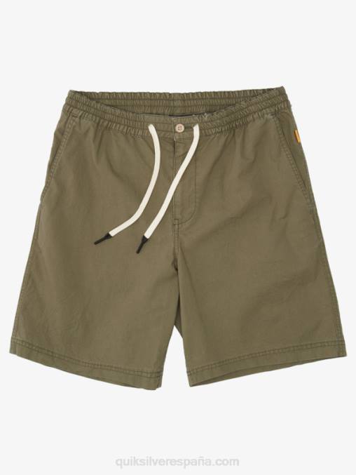 aceituna polvorienta Waterman después de pantalones cortos de surf D6T4D1579 hombres Quiksilver