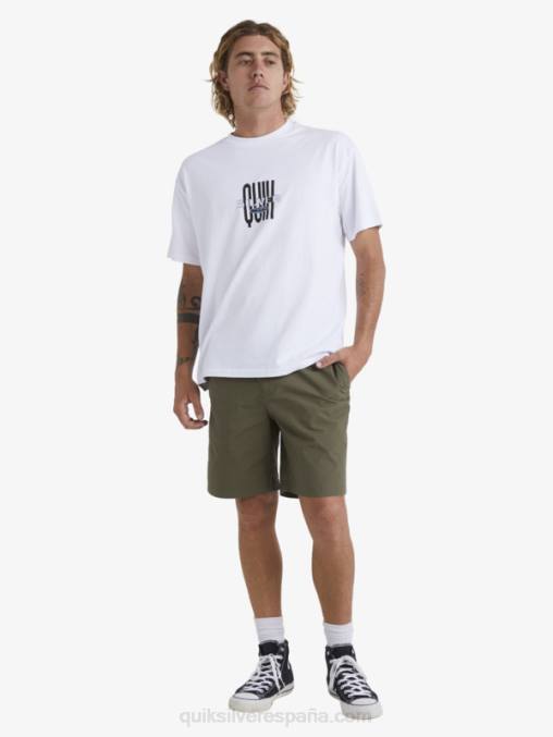 aceituna polvorienta Waterman después de pantalones cortos de surf D6T4D1579 hombres Quiksilver