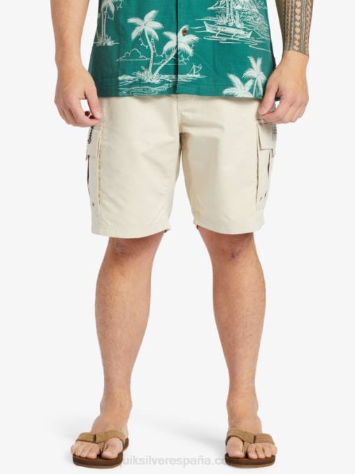 arroz integral Pantalones cortos Waterman Maldive Atoll Cargo 20 D6T4D786 hombres Quiksilver