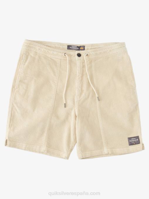 arroz integral shorts de pana Waterman Cordy D6T4D873 hombres Quiksilver