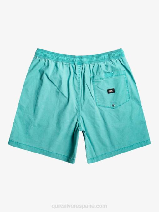 azul bretaña shorts elásticos taxer D6T4D325 hombres Quiksilver