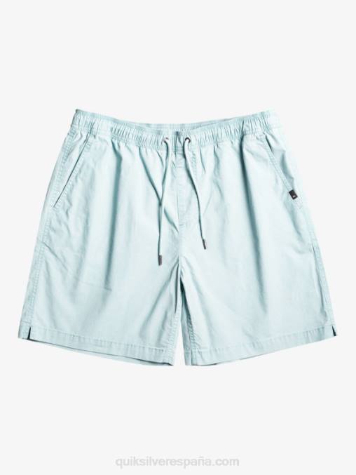 azul celeste shorts elásticos taxer D6T4D324 hombres Quiksilver