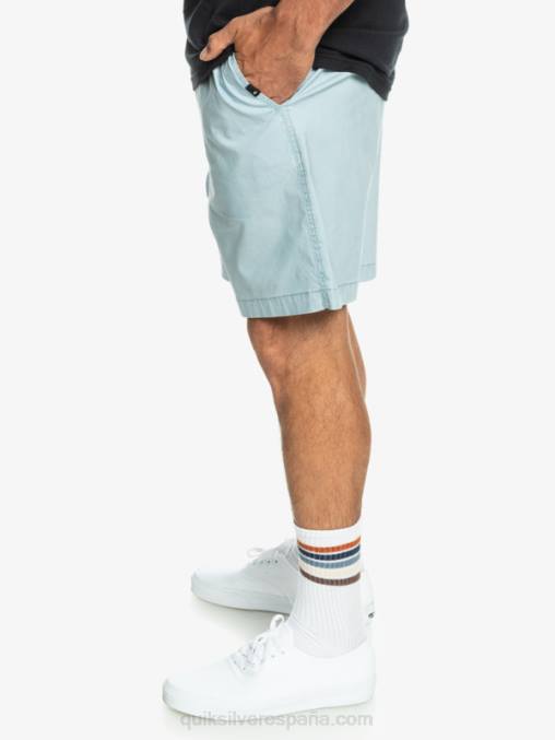 azul celeste shorts elásticos taxer D6T4D324 hombres Quiksilver
