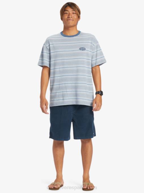 azul marino medianoche shorts de pana taxer D6T4D362 hombres Quiksilver