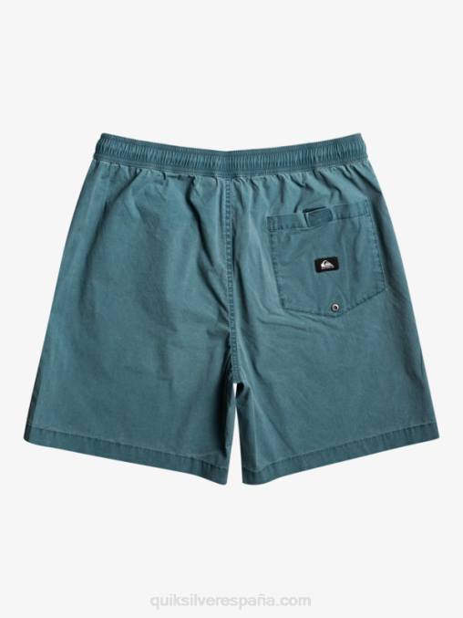 azul marino medianoche shorts elásticos taxer D6T4D323 hombres Quiksilver