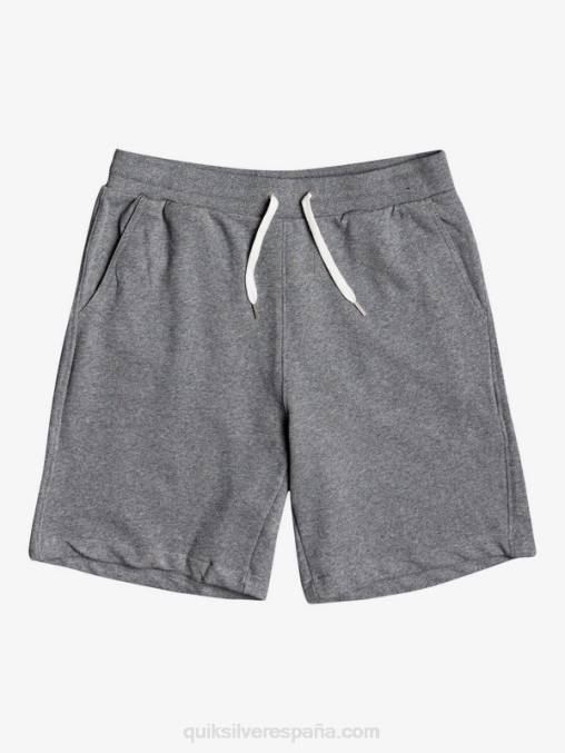 brezo gris claro shorts de chándal orgánicos essentials 19 D6T4D1659 hombres Quiksilver