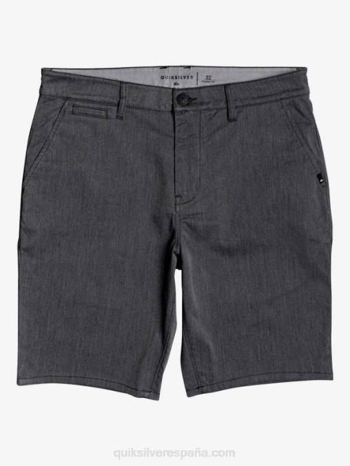 brezo gris oscuro shorts chinos con bolsillos elásticos 20 de daily union D6T4D1313 hombres Quiksilver