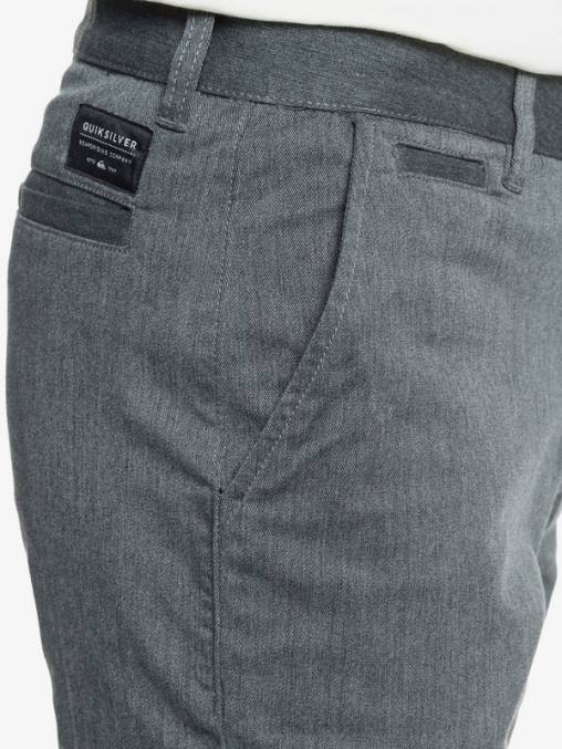 brezo gris oscuro shorts chinos con bolsillos elásticos 20 de daily union D6T4D1313 hombres Quiksilver