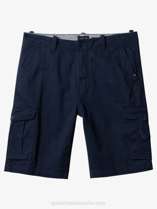 chaqueta azul marino shorts cargo batalla crucial 21 D6T4D1524 hombres Quiksilver