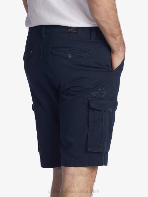 chaqueta azul marino shorts cargo batalla crucial 21 D6T4D1524 hombres Quiksilver