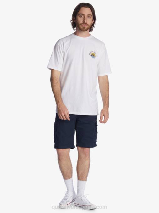 chaqueta azul marino shorts cargo batalla crucial 21 D6T4D1524 hombres Quiksilver