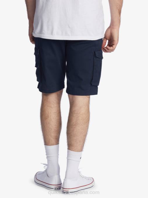chaqueta azul marino shorts cargo batalla crucial 21 D6T4D1524 hombres Quiksilver