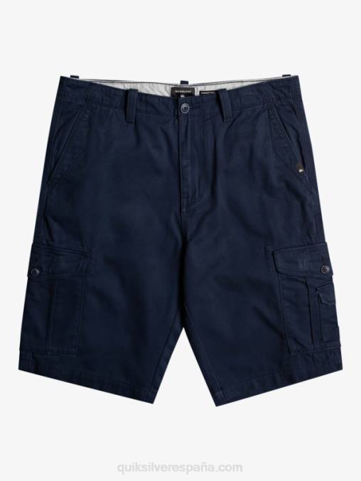 chaqueta azul marino shorts cargo de batalla crucial D6T4D957 hombres Quiksilver