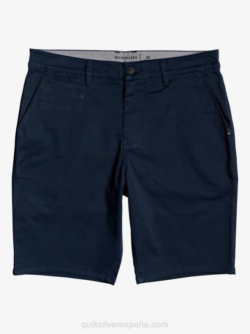 chaqueta azul marino shorts chinos con bolsillos elásticos 20 de daily union D6T4D1316 hombres Quiksilver