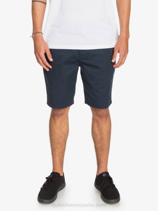 chaqueta azul marino shorts chinos con bolsillos elásticos 20 de daily union D6T4D1316 hombres Quiksilver