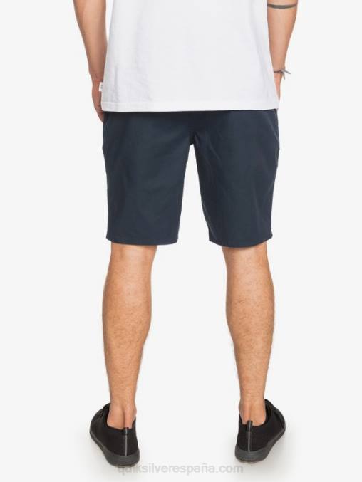 chaqueta azul marino shorts chinos con bolsillos elásticos 20 de daily union D6T4D1316 hombres Quiksilver
