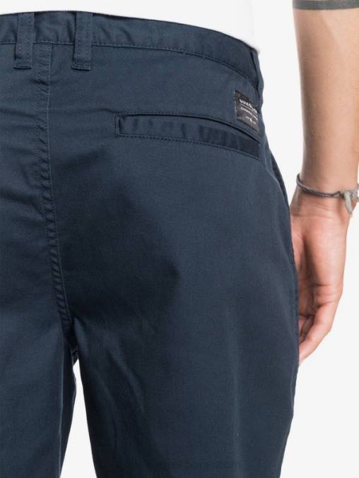 chaqueta azul marino shorts chinos con bolsillos elásticos 20 de daily union D6T4D1316 hombres Quiksilver