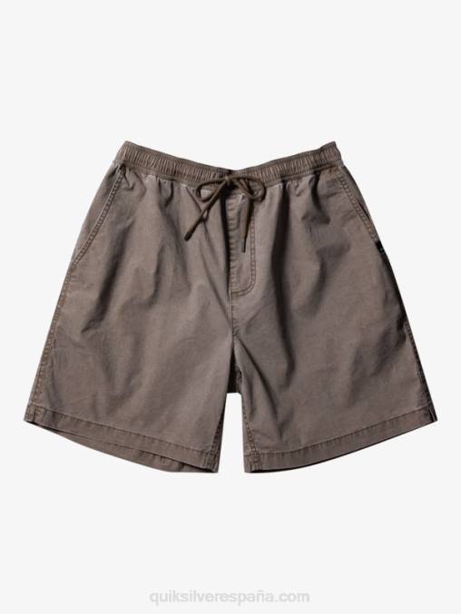 chispas de chocolate shorts elásticos taxer D6T4D322 hombres Quiksilver