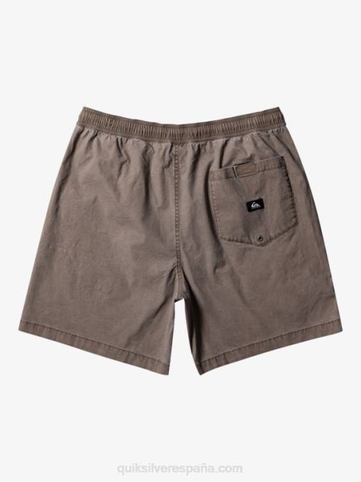 chispas de chocolate shorts elásticos taxer D6T4D322 hombres Quiksilver