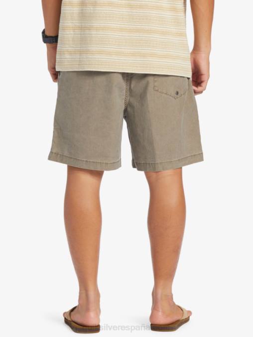 chispas de chocolate shorts elásticos taxer D6T4D322 hombres Quiksilver