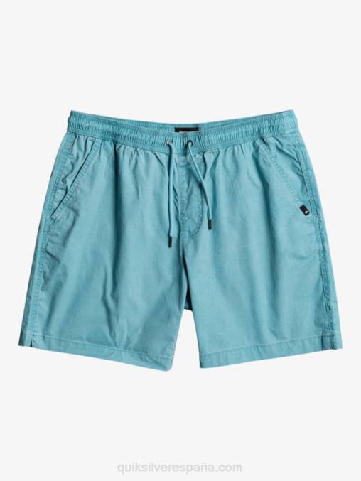 delfinio azul shorts taxer 17 con cintura elástica D6T4D1378 hombres Quiksilver